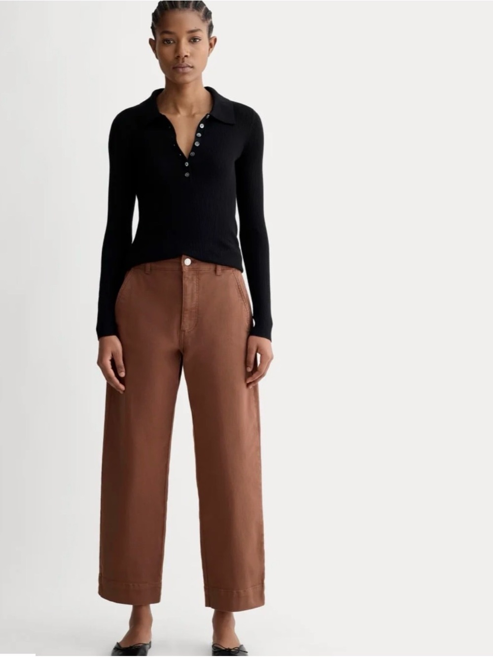 EVERLANE THE UTILITY STRAIGHT-LEG PANT sz 0